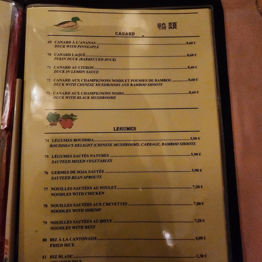 Restaurant le Pékin - Menu Image 3