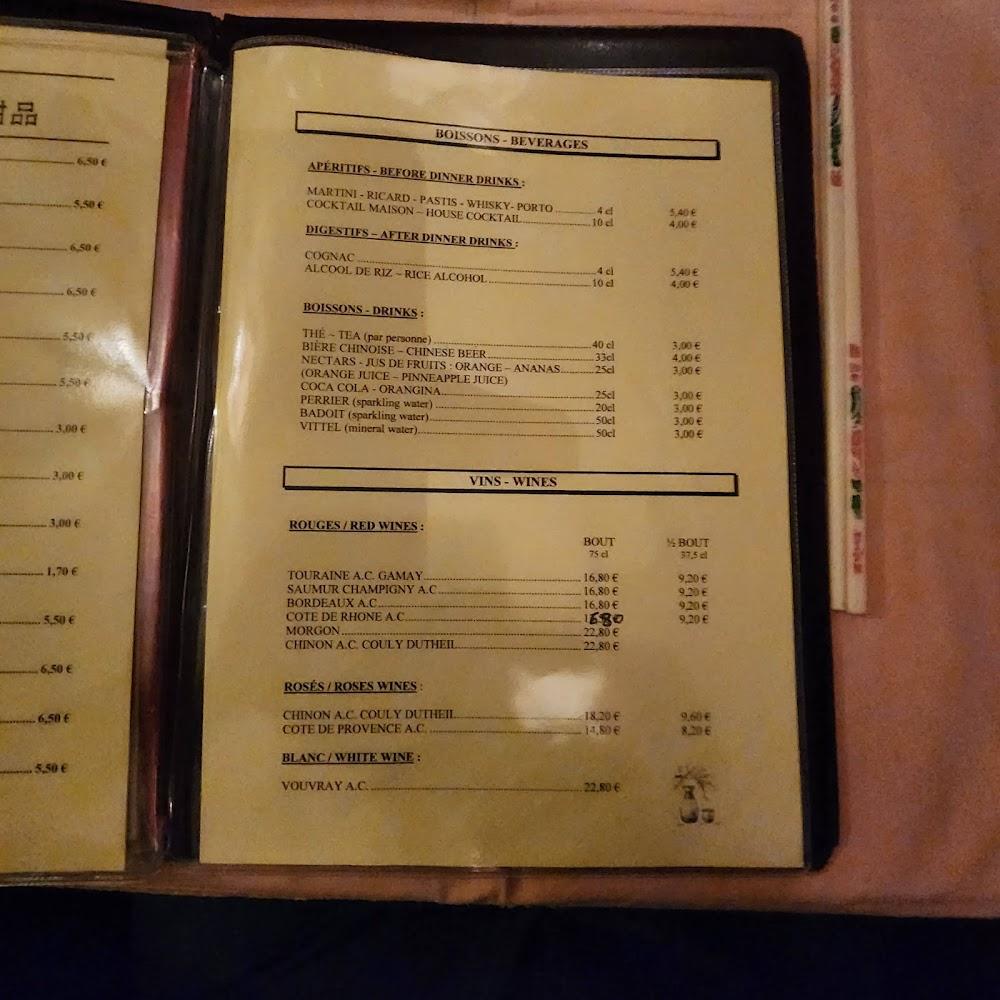 Restaurant le Pékin - Menu Image 4